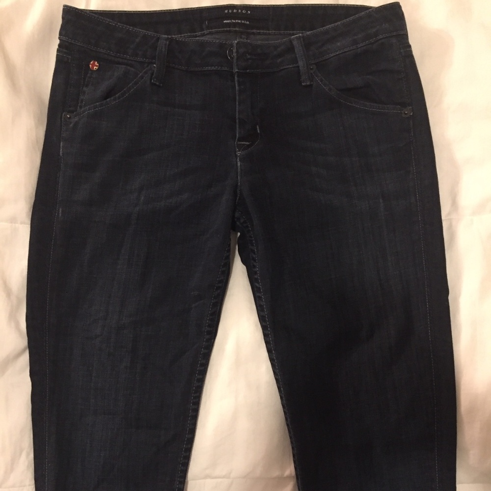 Hudson Low Rise Cropped Ankle Skinny Jean